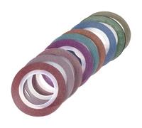 Uonlytech Bandes Adhésives pour Ongles en Papier 14 Rouleaux 1mm Autocollantes Décoratives pour Manucure DIY Femme Lignes Or et Argenté