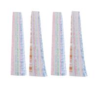 Uonlytech Bandes de Papier Origami Étoiles Lumineuses pour Loisirs Créatifs, 4 Paquets Motifs Love et Cœur, Papier Artisanal Coloré pour DIY et Activités Manuelles Nocturnes