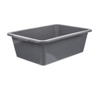 Uonlytech Bassine Rectangulaire en Plastique Polyvalente pour Stockage et Lavage, pour Maison et Restaurant, Bac Utilitaire Robuste et Pratique
