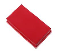 Uonlytech Bloc de Marquage pour Moutons et Chèvres, 10x5,8x2,6 CM, Rouge | Marquage Visible à Distance, Usage en Tri de Parc et Détection des Chaleurs, Cire Souple