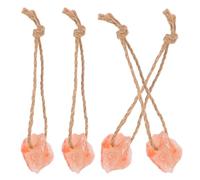 Uonlytech Bloc de Sel à Lécher pour Chevaux et Cerfs avec Minéraux Naturels, 4 Pièces, Chaque Bloc Favorise la Nutrition Bien-animaux D'élevage