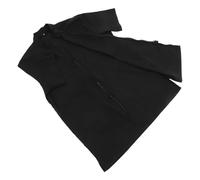 Uonlytech Blouse de Toilettage Imperméable en Nylon Xxl à Manches Courtes Noire Uniforme Professionnel pour Salon et École de Toilettage Tablier Anti-Statique pour Animaux de Compagnie