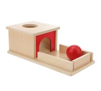Uonlytech Boîte à Jouets Développement des Compétences Sociales et Communication Éducative en Bois pour Garçon et Filles Fonction Interactive Parent-garçon et Filles