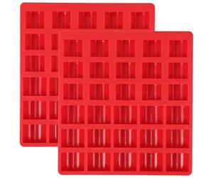Uonlytech Boîte à Monnaie Plastique Rouge 2pcs Structure Multi-grilles pour Trier et Organiser les Pièces Rapidement et Efficacement Quotidien