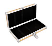 Uonlytech Boîte à Outils Aluminium Mallette De Rangement Portable Organisateur De Voyage pour Outils Manuels Et Cosmétiques Petite Dorée