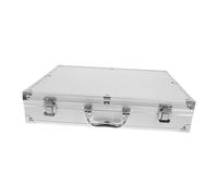 Uonlytech Boîte à Outils Aluminium Portable Organisateur Multifonctionnel avec Anti-Chocs Rangement Pratique pour Équipements Et Outils Idéale pour Professionnels Déplacement