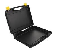 Uonlytech Boîte à Outils Plastique Résistante avec Poignée Organisateur De Rangement pour Outils Boîte De Stockage Antichoc Et Antipoussière pour Métiers Et Réparations