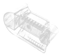 Uonlytech Boîte de Rangement Support de Bureau en PC Organisateur Compact pour Embouts de Perceuse à Ongles pour Salon et Formation en Manucure