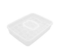 Uonlytech Boîte Fourre-Tout À Œufs Peut Organisateur Pour Réfrigérateur De Rangement Pour Œufs Porte-Œuf Pour Réfrigérateur Plateau À Œufs Pour Plateaux À Œufs Pour