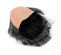 Uonlytech Bonnet Chauve Humoristique En Fibres Synthétiques Gris Blanc Pour Homme Et Garçon Et Filles, Postiche Réaliste Déguisement Fête Cosplay, Accessoire Costume Taille Unique
