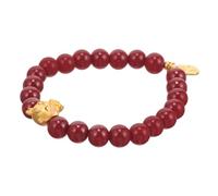 Uonlytech Bracelet Année Du Dragon pour Femme et Homme Accessoire Esthétique avec Dragon Cartoon Symbole de Chance pour Nouvelle Année Accessoire Mode Unisexe