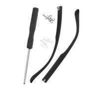 Uonlytech Branches De Lunettes Universelles Tr90 9mm Largeur Paire De Pièces De Rechange pour Réparation Lunettes Accessoire Antidérapant Kit Pratique