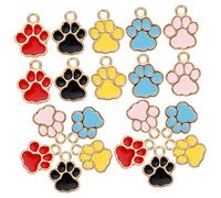 Uonlytech Breloques En Métal Griffes D'animaux 50 Pcs Mélangées, Mini Pendentifs Pour Bracelets Et Colliers Diy, Loisirs Créatifs, Présents Artisanaux