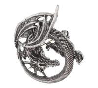 Uonlytech Broche Dragon Vintage en Alliage, Épingle à Robe Médiévale Pull Animal pour Hommes, Accessoire de Performance ou Soirée
