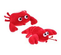 Uonlytech Broche Homard Souple et Broche Crabe Factice Accessoires Légers et Réalistes pour Vêtements pour Fêtes Anniversaires et Présents à Thème Océanique