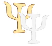 Uonlytech Broche Lettre En Alliage Doré Et Argenté, Accessoires Vintage, Épingle Pour Femmes, Bijoux Fantaisie, Présent Mode, Tenue Décontractée Ou Cérémonie, Lot 2 Pièces