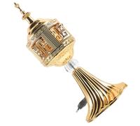 Uonlytech Brûleur Électrique Métal Vintage Décoratif Plug-in pour Maison Brûleur Santal Intérieur Centre De Table Léger Et Compact