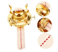Uonlytech Brûleur Mpe à Pétrole Métal pour Lampe à Huile Rétro Accessoire Pratique Support de Mèche Sûr et Facile Luminosité Design Vintage