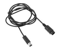 Uonlytech Câble D’extension pour Manette de Jeu Compatible Ngc, Rallonge Électrique Noire, Longueur Optimale pour Gaming, Accessoire Console Polyvalent, Joueurs Exigeants