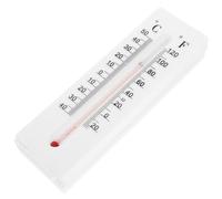 Uonlytech Cache-clés Mural Multifonction en Plastique Thermomètre Intégré, Boîte à Clés Extérieure Dissimulée, Rangement Décoratif pour Clés, Adapté Bureau et Jardin, Étui Robuste