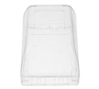 Uonlytech Cache-Prise Étanche Transparent pour Interrupteur 86 Type Surélevé Protection Anti-Éclaboussures Plastique Isolant Solide Salle de Bain et Intérieur Résistant aux Intempéries