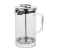 Uonlytech Cafetière à Piston Verre Épais avec Graduation Filtre Intégré Manuelle et Facile à Nettoyer pour Café et Thé Maison