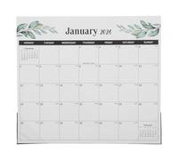 Uonlytech Calendrier magnétique pour réfrigérateur : janvier 2026 à juin 2027 - Calendrier magnétique mensuel de 18 mois pour la maison, le bureau, les événements familiaux et la cuisine.