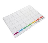 Uonlytech Calendrier Magnétique Réutilisable Blanc pour Réfrigérateur Tableau Blanc de Planification en Aimant Souple Effaçable pour Rappels et Organisation