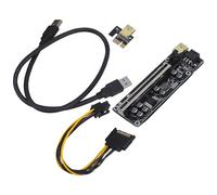 Uonlytech Carte Graphique Externe Pcie 1x vers 16x pour Ordinateur Portable Adaptateur pour Jeux Minage Accessoires pour Ordinateur Portable