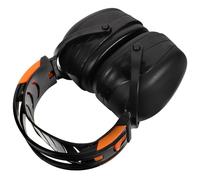 Uonlytech Casque Antibruit Réglable Noir Protection Auditive Ergonomique Légère pour Sommeil Étude et Travail Avancée Du Bruit Confortable pour Tout Âge