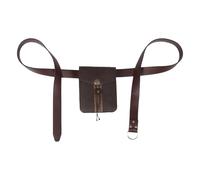 Uonlytech Ceinture Médiévale PU Banane pour Événement Historique Pochette De Ceinture Renaissance pour Cosplay Accessoire Vintage