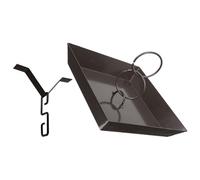 Uonlytech Chaîne de Pluie Métallique Extérieure Bassin de Réception en Fer, Ensemble Suspendu 1 Pièce pour Gouttière, Décoration et Drainage Jardin, Accessoires pour Chaînes de Pluie