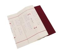 Uonlytech Chinoise pour Pratique de Écriture Carnet de Traçage avec Poèmes Classiques pour Débutants Renforcé pour Utilisation et Amélioration des Techniques Écriture