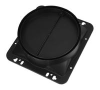 Uonlytech Clapet de Ventilation et Abs en Noir Hotte pour Anti-retour Cuisine de Installation Facile, Haute Efficacité 1 Set Pièces Restaurant