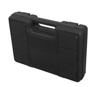 Uonlytech Coffret à Outils Rigide Noir Compatible 150/190/250 pour Outils Pneumatiques Boîte de Rangement Portable en Plastique avec Poignée Mallette Multifonction pour Atelier et