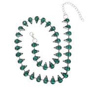 Uonlytech Collier Pour Femme Chaîne De Cou Bijou Orné De Cristaux Adapté à Divers Styles Vestimentaires