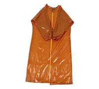 Uonlytech Combinaison Protection Anti-éclaboussures Poignets Élastiques Imperméable Résistante à l'usure en PVC Jaune pour Usines Alimentaires Pierre