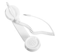 Uonlytech Combiné Téléphonique Rétro pour Téléphone Filaire Récepteur Compatible Large Gamme Design Vintage Antibruit et Clair Accessoire Téléphone de Bureau