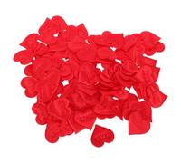 Uonlytech Confettis en Éponge Forme Cœur 3,5 Cm Rouge, 100 Pièces - Décoration Saint-Valentin, Mariage et Fête, Pétales Décoratifs pour Table et Ambiance Romantique