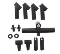 Uonlytech Connecteurs en Plastique pour Cerf-Volant Cadre 9 Pièces, Accessoires Assemblage Structure, Kit Réparation Loisirs Créatifs, pour Garçon Et Filles Et Adultes, Vol en Extérieur Plage Parc