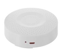 Uonlytech Conteneur Caché Détecteur De Fumée 3.58X3.58X0.98In Portable Organisateur De Stockage pour Argents Clés Bijoux