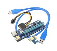Uonlytech Cordon Alimentation Pcie Rallonge pour Carte Adaptateur Cordon Alimentation pour Moniteur Ordinateur Rallonges pour Pc