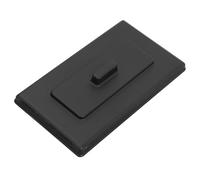 Uonlytech Couvercle Protecteur en Pvc Noir pour Machine à Crème Glacée Étanchéité, Accessoire Cuisine pour Sorbetière et Turbine à Glace