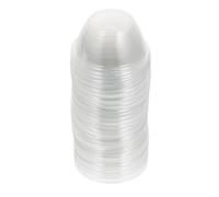 Uonlytech Couvercles de Plantation Transparents 50 Pièces en Plastique pour Culture Hydroponique Extérieure Isolation Thermique et Protection des Petites Plantes en Plusieurs Saisons