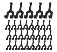 Uonlytech Crochets de Support pour Melon 50 Pcs en PP Large et Plat Crochet Mural pour Culture Verticale pour Cantaloup Melon Miel et Treillis de Jardin Support Polyvalent pour Jardinage