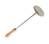 Uonlytech Cuillère à Frire Inox à Manche Long Spatule Plate Résistante pour Cuisson Sécurisée pour Beignets de Crevettes et Galettes Ustensile pour Friture Maison