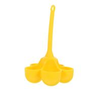 Uonlytech Cuiseur Œufs Micro-ondes Silicone Sécurisé Panier Vapeur Résistant Haute Température pour Œufs Ustensile de Cuisine Pratique et Compact pour Maison