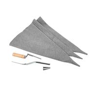 Uonlytech de Jointoiement pour Maçonnerie Résistant Aux Fuites avec Embout Métallique à Mortier Réutilisable Étanche pour Réparation de Briques et Remplissage de Joints