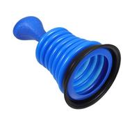 Uonlytech Déboucheur D'évier Compact Ventouse D'aspiration Piston Manuel Plastique Bleu Pour Canalisation Salle De Bain La Cuisine Bain Outil De Plomberie Polyvalent