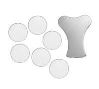 Uonlytech Disques en Céramique pour Humidificateur 20 Mm, Lot de 7 Pièces, Pièces de Rechange pour Brumisateur Rocaille, Module D’atomisation Compatible, Accessoires pour Purificateur D’air